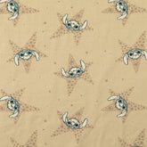 Lizenz Baumwolljersey Digital Lilo & Stitch Stars - sand